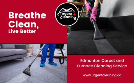 Breathe Clean, Live Better: Edmonton Carpet and Furnace Cleaning Service by Urgent Cleaning