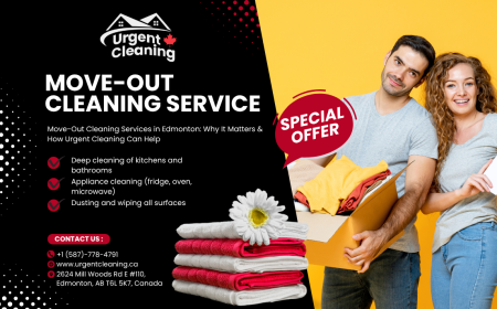 Move-Out Cleaning Services in Edmonton: Why It Matters & How Urgent Cleaning Can Help