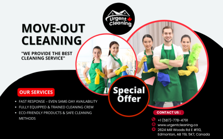 Move-Out Cleaning Services in Edmonton – Leave Your Space Spotless with Urgent Cleaning
