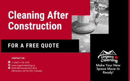 Cleaning After Construction in Edmonton – Make Your New Space Move-In Ready!