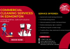 Commercial Cleaning Services in Edmonton – Creating Healthier, Safer & Productive Workplaces