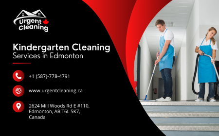 Kindergarten Cleaning Services in Edmonton – Creating a Safe, Healthy Space for Children
