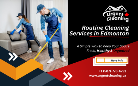 Routine Cleaning Services in Edmonton – A Simple Way to Keep Your Space Fresh, Healthy & Organized