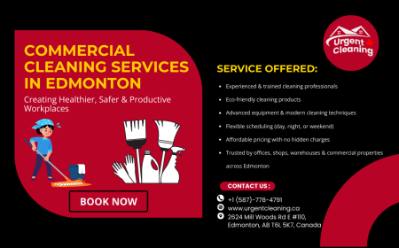 Commercial Cleaning Services in Edmonton – Creating Healthier, Safer & Productive Workplaces